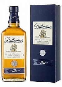 Whisky Ballantines 12y holá lahev  40%0.50l