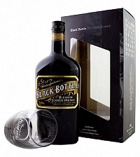 Whisky Black Bottle + sklo  gB 40%0.70l