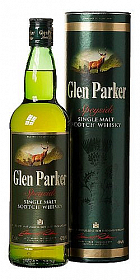 Whisky Glen Parker Single malt   40%1.00l