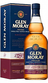 Whisky Glen Moray Cabernet cask Elgin Classic  gB 40%0.70l