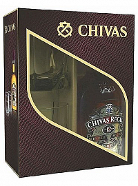 Whisky Chivas Regal 12y 2sklo     2012 40%0.70l