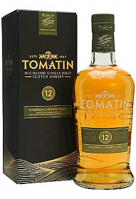 Whisky Tomatin 12y Bourbon & Sherry Cask  gB 43%1.00l