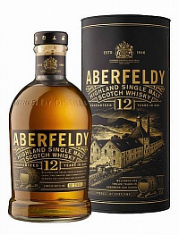 Whisky Aberfeldy 12y v tubě  40%0.70l