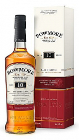 LITR Whisky Bowmore 10y Dark & intense  gB 40%1.00l