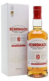 Whisky Benromach 10y bílá krabička  gB 43%0.70l