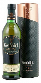 LITR Whisky Glenfiddich 12y v tubě  40%1.00l