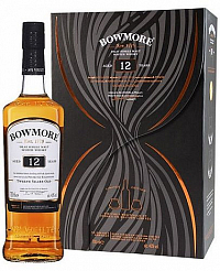 Whisky Bowmore 12y Limited + 2sklo  gB 40%0.70l