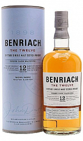 Whisky Benriach 12y the Twelve Three cask v tubě  46%0.70l