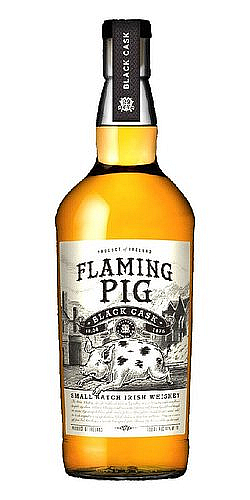 Whisky Flaming Pig Black cask Irish   40%0.70l