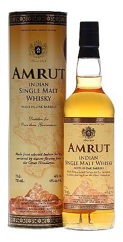 Whisky Amrut Indian v tubě  46%0.70l