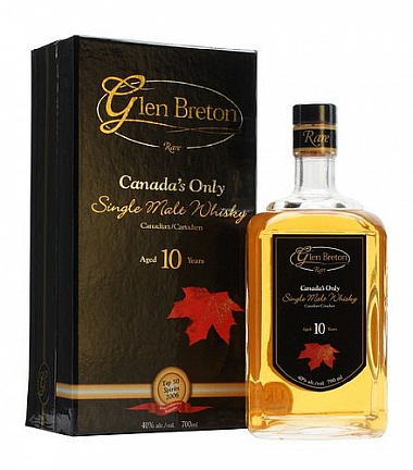 Whisky Glen Breton 10y rare  40%0.70l