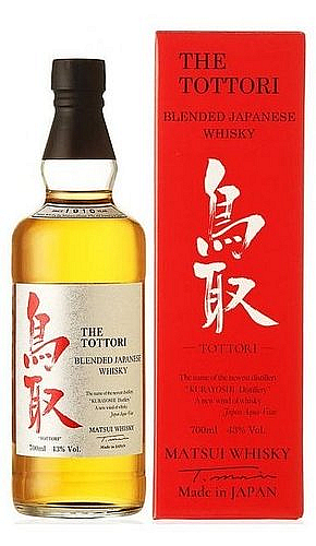 Whisky Tottori Japan Blended Matsui v krabičce  43%0.70l