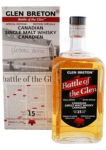 Whisky Glen Breton 15y Battle of the Glen  gB 43%0.70l