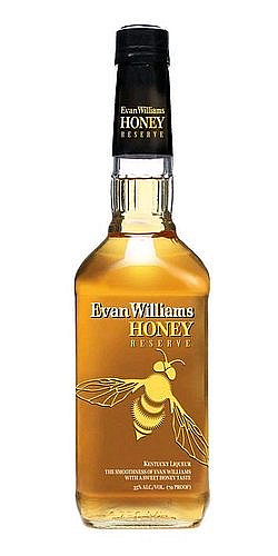 Bourbon Evan Williams Honey  35%0.70l