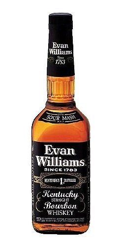 Bourbon Evan Williams Black label  43%0.70l