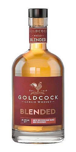 Whisky Gold Cock Blended holá láhev 42%0.70l