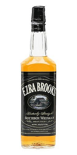 Bourbon Ezra Brooks Black Label   40%0.70l