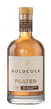 Whisky Gold Cock Peated  45%0.70l