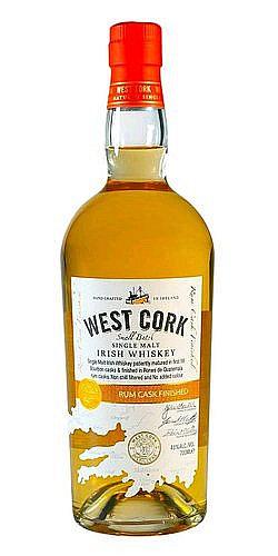 Whisky West Cork SM Rum cask  43%0.70l