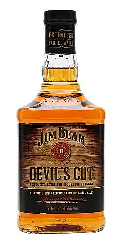 LITR Bourbon Jim Beam Devils Cut  45%1.00l