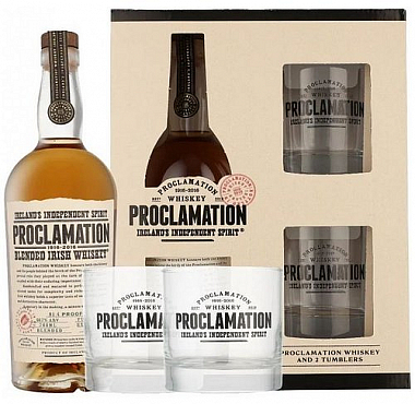 Whisky Proclamation blended + sklo  gB 40.7%0.70l