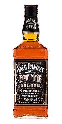 Whisky Jack Daniels Red dog Saloon holá lahev  43%0.70l