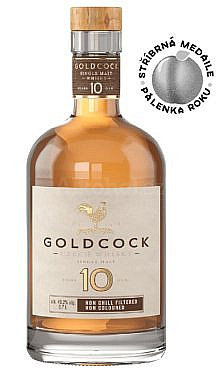 Whisky Gold Cock 10y Single malt  gB 49.2%0.70l