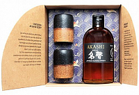 Whisky Akashi blended Meisei + 2keramika  gB 40%0.50l