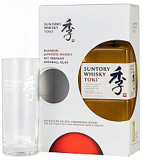 Whisky Suntory Toki + sklo  GB 43%0.70l