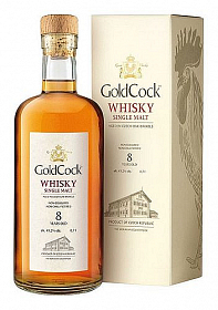 Whisky Gold Cock 8y Single malt  gB 49.2%0.70l