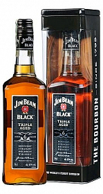 Bourbon Jim Beam 6y v plechu s okýnkem  43%0.70l