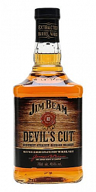 LITR Bourbon Jim Beam Devils Cut  45%1.00l