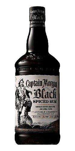 LITR Rum Spiced BLACK Captain Morgan  40%1.00l