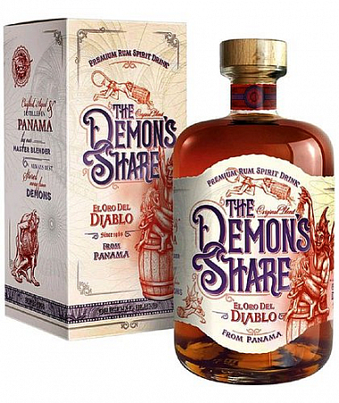 Rum Demons Share 3y v krabičce  40%0.70l