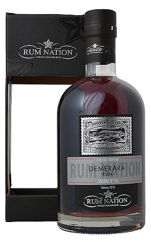 Rum Nation Demerara Solera No.14  gB 40%0.70l