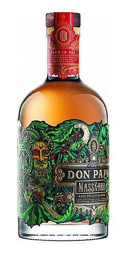 Rum Don Papa Masskara holá lahev  40%0.70l