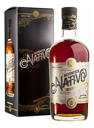 Rum Autentico Nativo 15y v tubě  40%0.70l