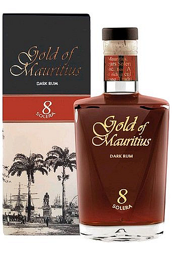 Rum Gold of Mauritius Solera 8 v krabičce  40%0.70l