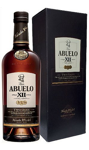 Rum Abuelo 12y Two Oaks v krabičce  40%0.70l