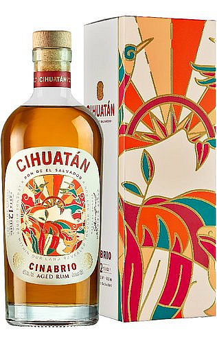 Rum Cihuatán 12y Cinabrio  gB 40%0.70l