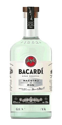 LITR Rum Bacardi Blanco Gran Reserva Maestro 40%1.00l