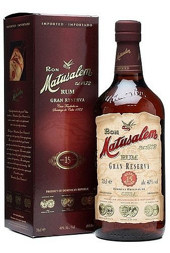 Rum Matusalem 15y holá lahev  40%1.00l