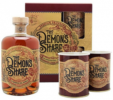 Rum Demons Share 6y + 2 plecháčky hnědý  gB 40%0.70l