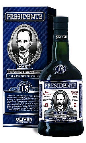 Rum Presidente 15y v krabičce  40%0.70l