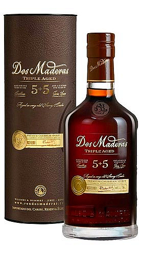 Rum dos Maderas PX 5 & 5 v tubě  40%0.70l