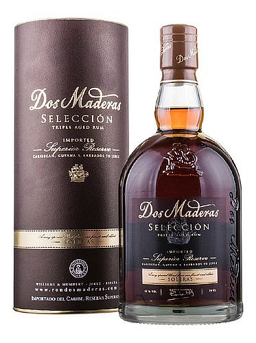 Rum dos Maderas Selección v tubě  42%0.70l