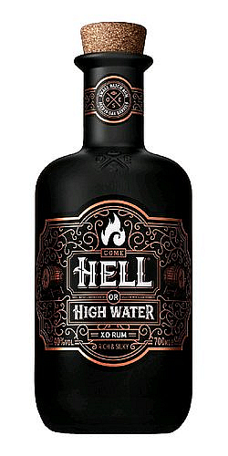 Rum Hell Or High Water X0 holá lahev  40%0.70l