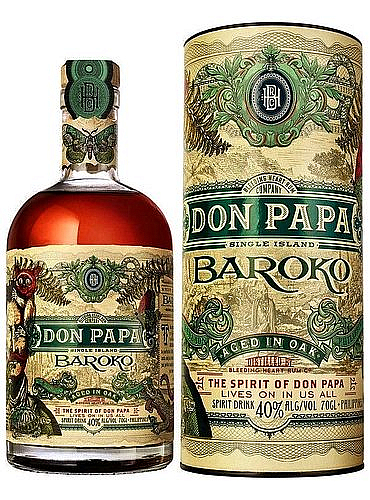 Rum Don Papa Baroko v tubě  40%0.70l