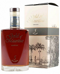 Rum Gold of Mauritius Solera 5 v krabičce  40%0.70l