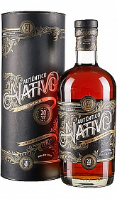 Rum Autentico Nativo 20y v tubě  40%0.70l